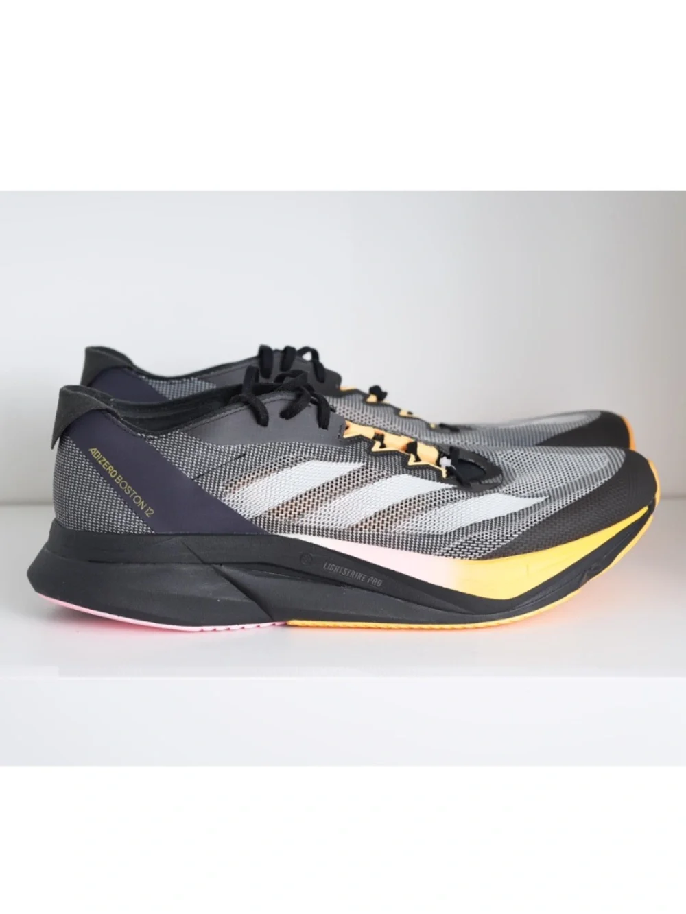 $160 Men’s Adidas Adizero Boston 12 Athletic Running Shoe IF9212 US 13 EU 48